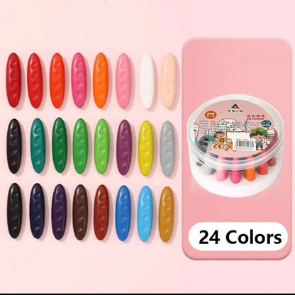 PEANUT CRAYONS – COLORING SET FOR KIDS (12/24/36 COLORS)