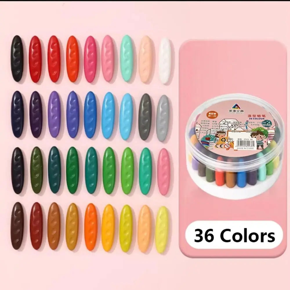 PEANUT CRAYONS – COLORING SET FOR KIDS (12/24/36 COLORS)
